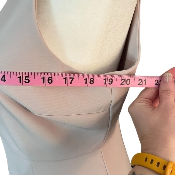 Show Me Your Mumu Blush Pink Full Length Fit and Flare Formal Dress Sz M - Picture 11 of 12